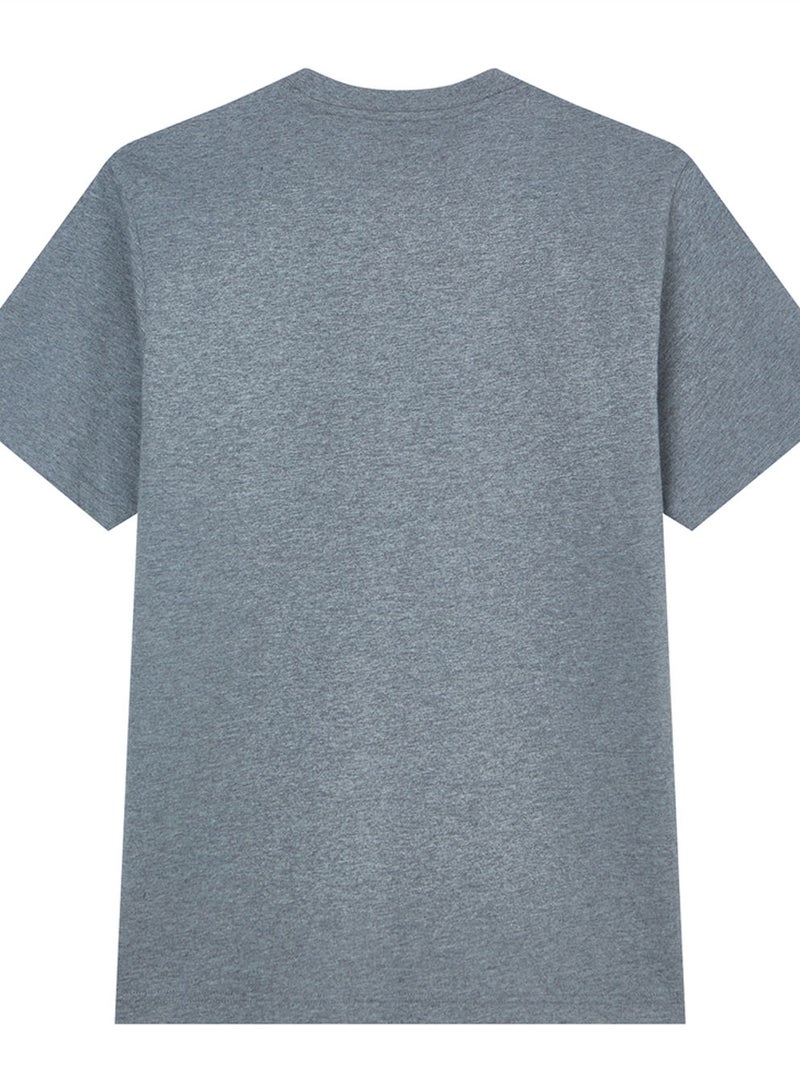 GIORDANO Men’s Slim Fit Cotton Crew Neck Tee - Image 4